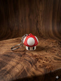 Mushroom keychain